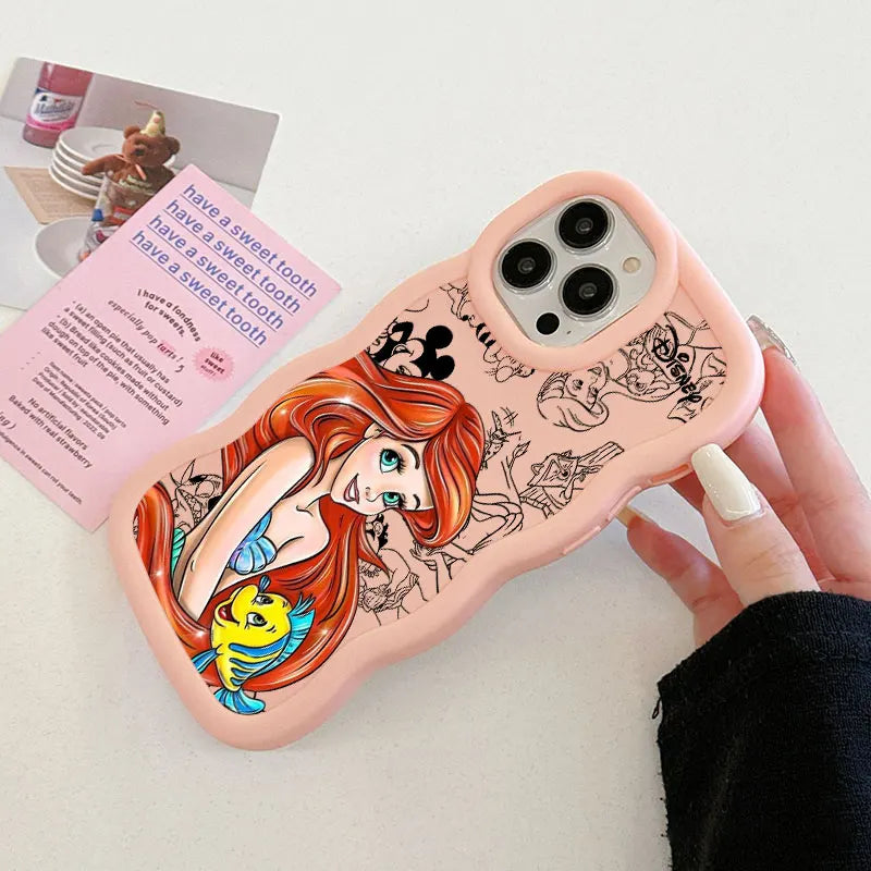 Disney The Little Mermaid Tinker Cartoon Phone Case For iPhone