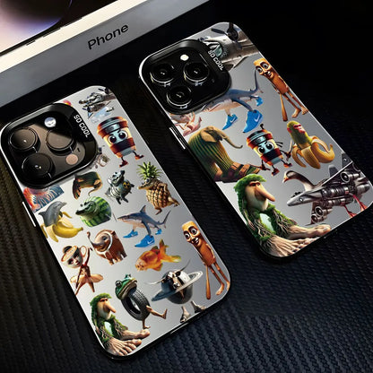Italiano Brainrot Animal Phone Case For iPhone
