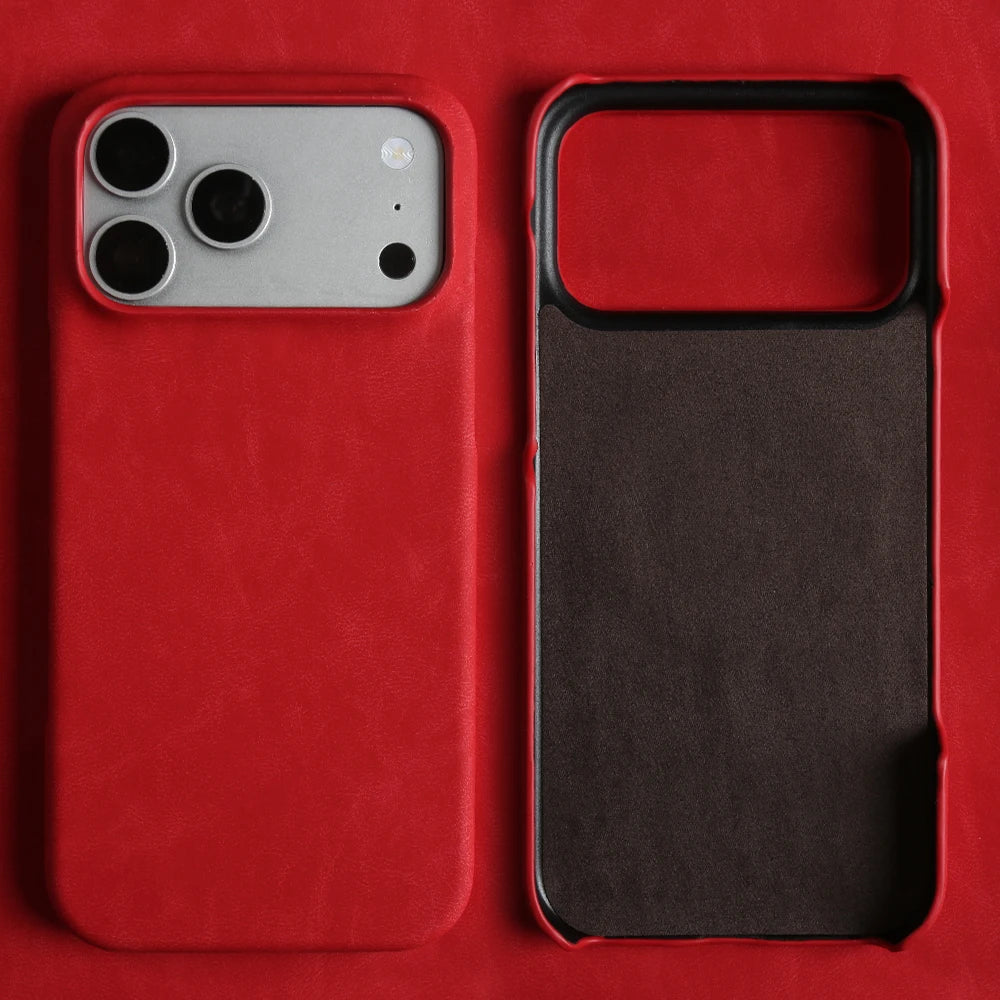 Light Luxury Fashion Business Leather Case For iPhone