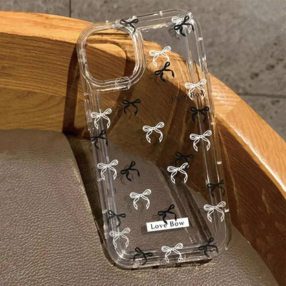 Bowknot Cute Bow Clear Phone Case