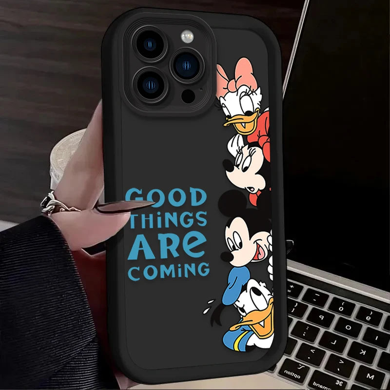 Cute Mickey Minnie Phone Case For iPhone
