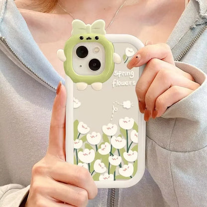 Flower Fundas Phone Case For IPhone