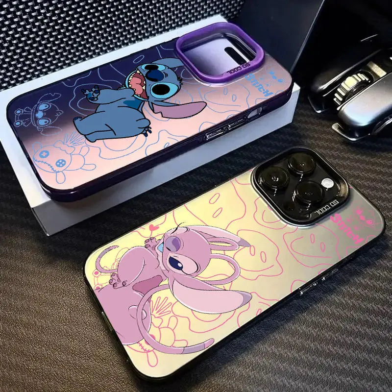 Funny Baby Stitch Phone Case For iPhone