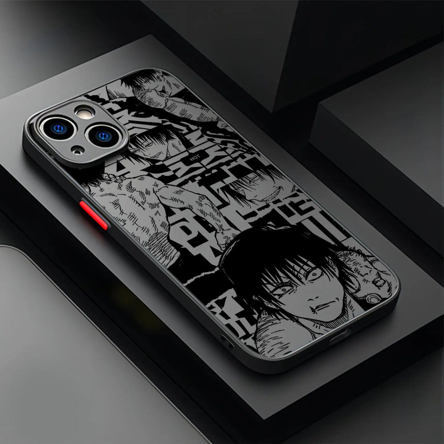 Anime Black Jujutsu Kaisens Phone Case iPhone