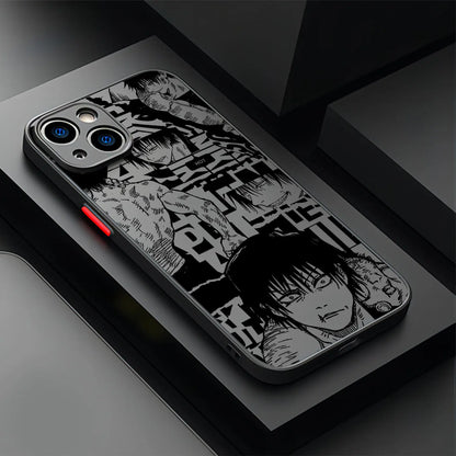 Anime Black Jujutsu Kaisens Phone Case iPhone