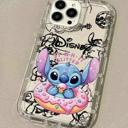 Disney Lovely Stitch Case For iPhone