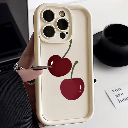 Cute Cherry Phone Case For iPhone