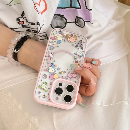 Cute Rabbit Magnetic Phone Case