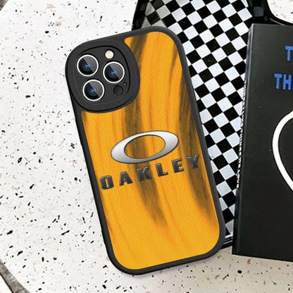 Oakley Design Art Phone Case Hard Leather For iPhone