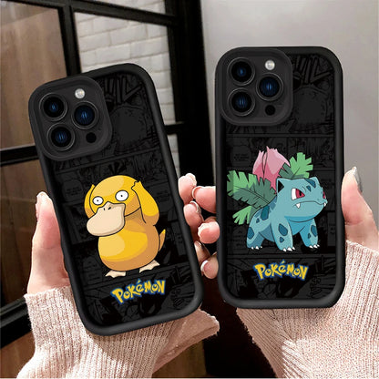 Cartoon Pokemon Phone Case For iPhone