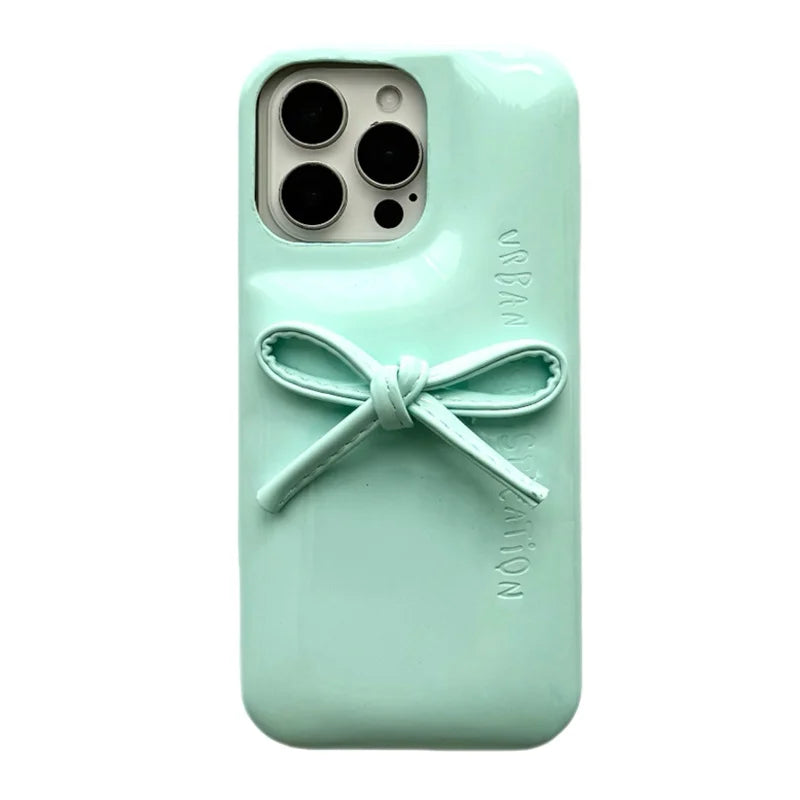 Fashion Soap Shape Cute Bow Phone Case