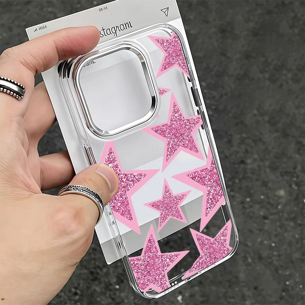 HOT Luxury Colorful Stars Phone Case For iPhone