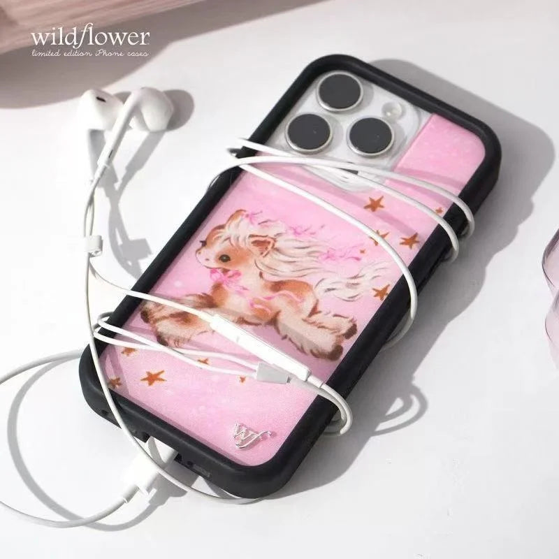 Wildflower INS Pony Dreams Phone Case For iPhone