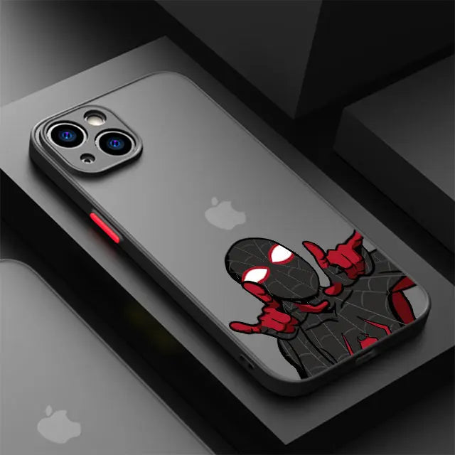 Marvel Spider Man Couple For iPhone Phone Case