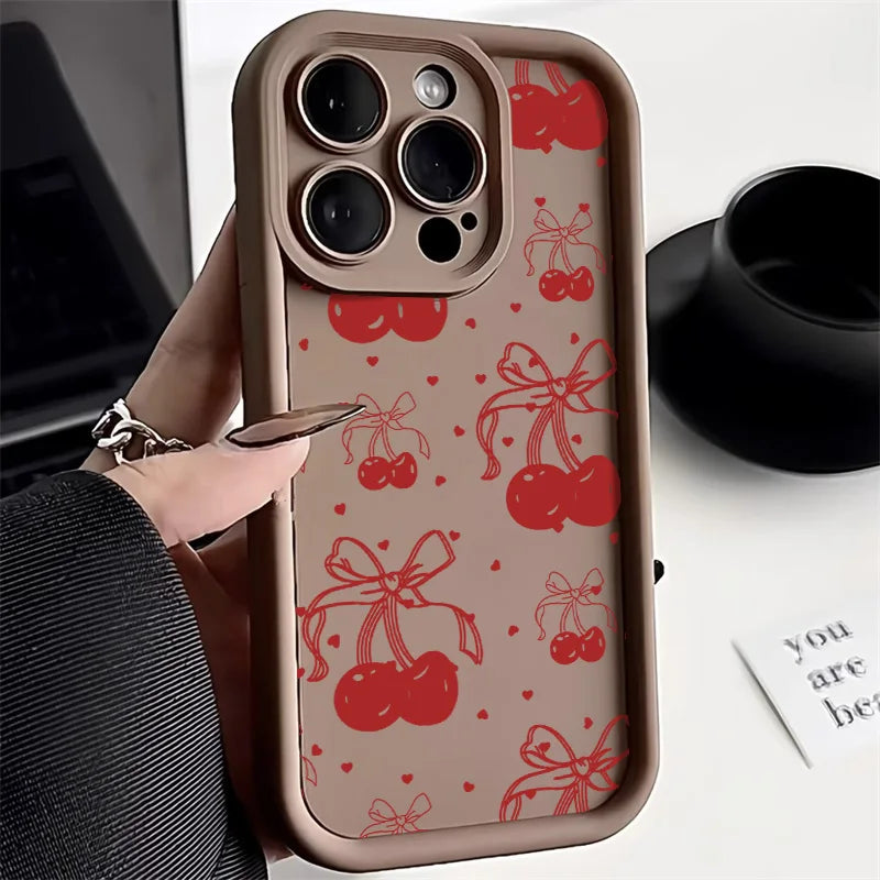 Cute Cartoon Cherry Phone Case