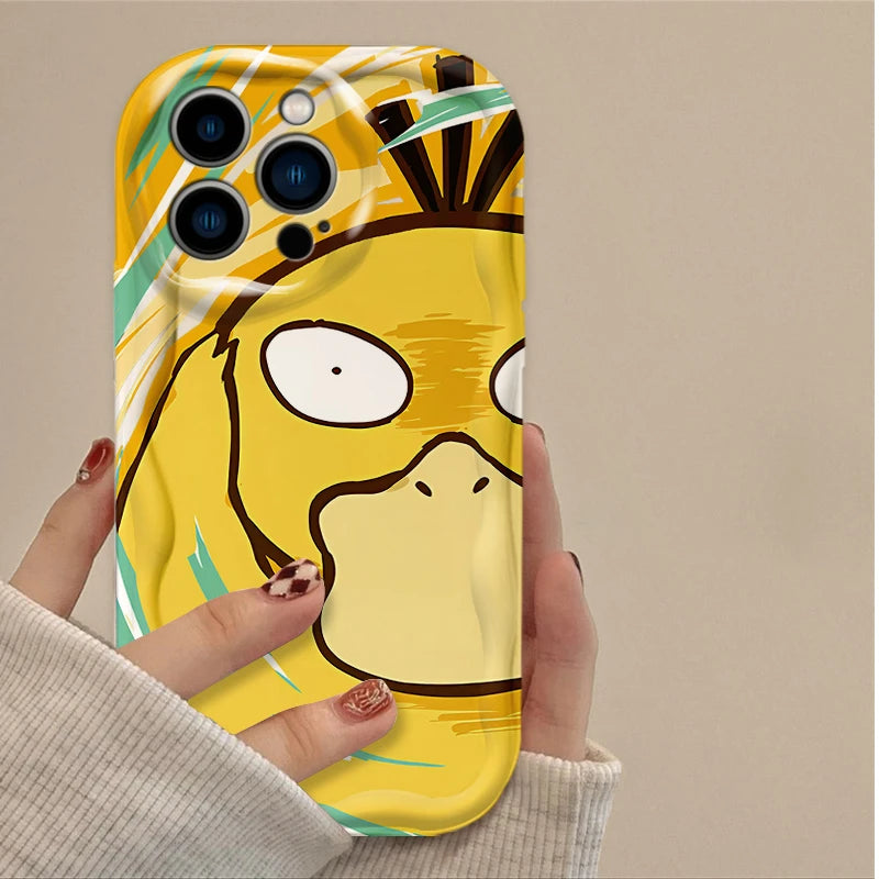 Cartoon Pokemon Pikachu Squirtle Case For iPhone