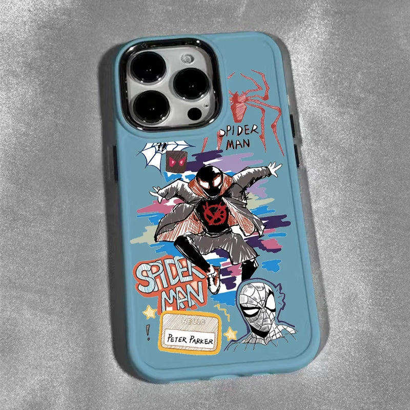 Marvel Spider Man High Quality Phone Case For iPhone