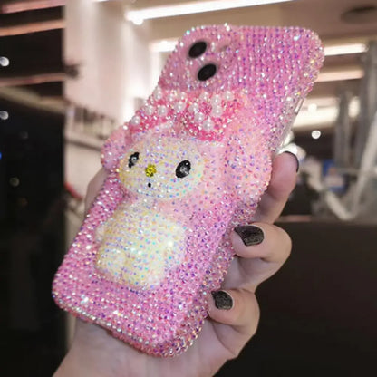 Sanrio iPhone Rhinestones Mobile Phone Case My Melody Kawaii For iPhone