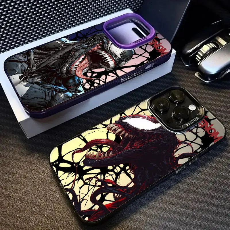 Terrifying Marvel Venom Phone Case For iPhone
