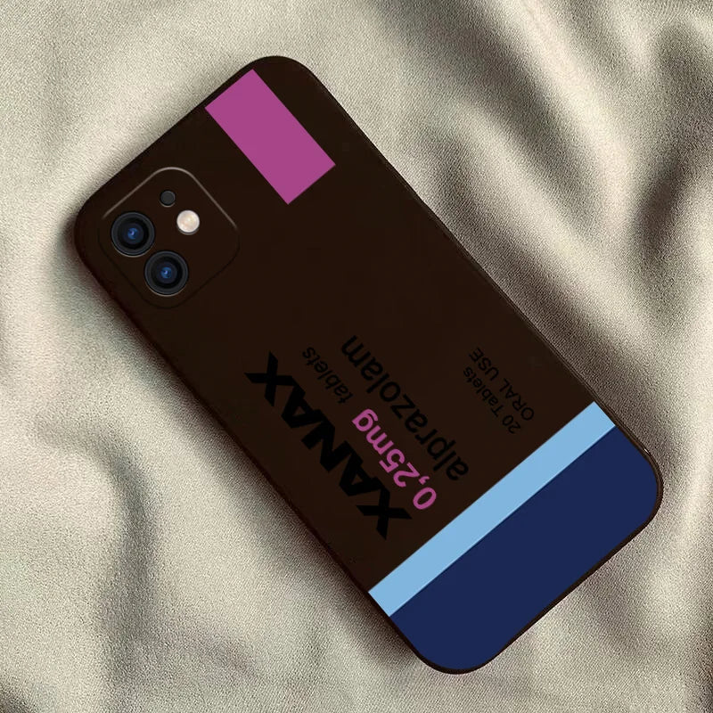 Luxury Fashion Xanaxs Phone Case For iPhone