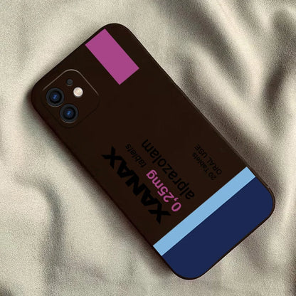 Luxury Fashion Xanaxs Phone Case For iPhone