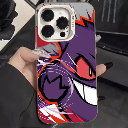 Cartoon Pokemon Gengars Pikachu Case For iPhone
