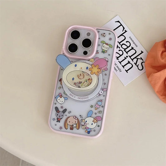Cute Rabbit Magnetic Phone Case