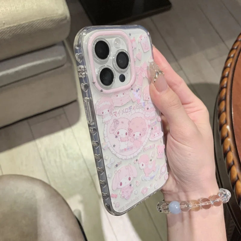 Cute Cartoon Gemini Lamb My Melody Phone Case