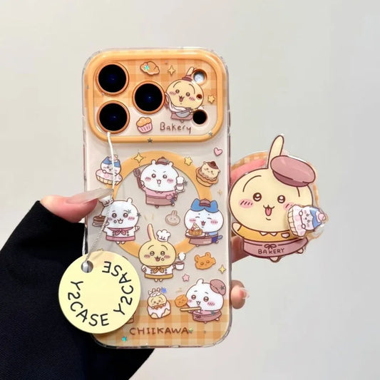Anime Chiikawa Usagi cartoon Magnetic holder Suitable For iPhone