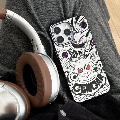 Luxury Gengar Mega Ectoplasma Phone Case For iPhone