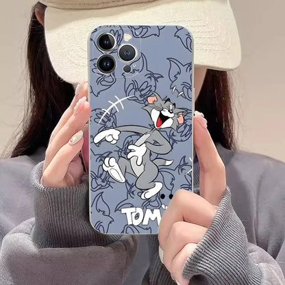 Lovely Cartoon For TomsJerrys Phone Case For iPhone