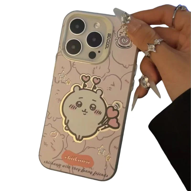 Anime Chiikawa Hachiware Usach Mobile Phone Case Cute Applicable For iPhone