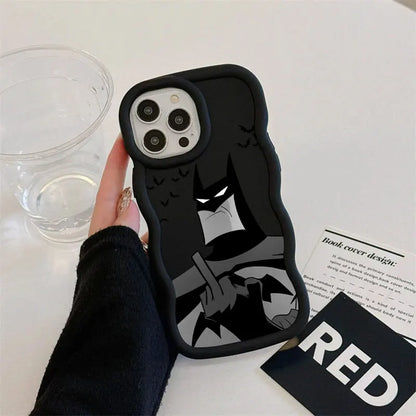 Cool Bats Man Logo Hero Phone Case For iPhone