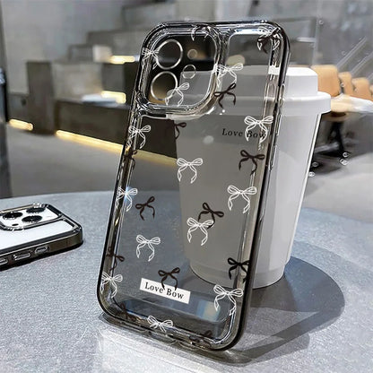 Love Heart Clear Shockproof Cover Phone Case