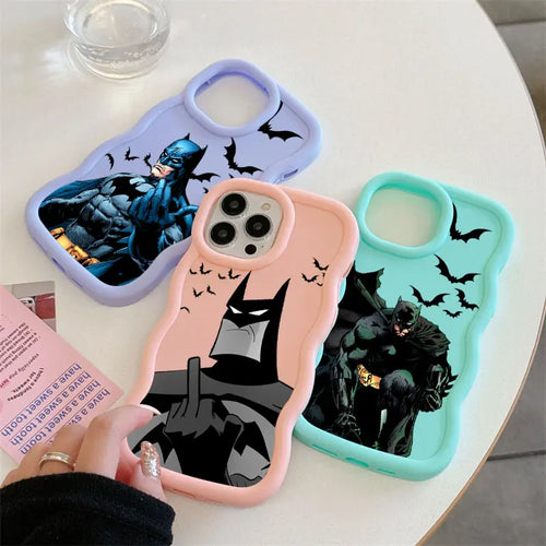 Cool Bats Man Logo Hero Phone Case For iPhone