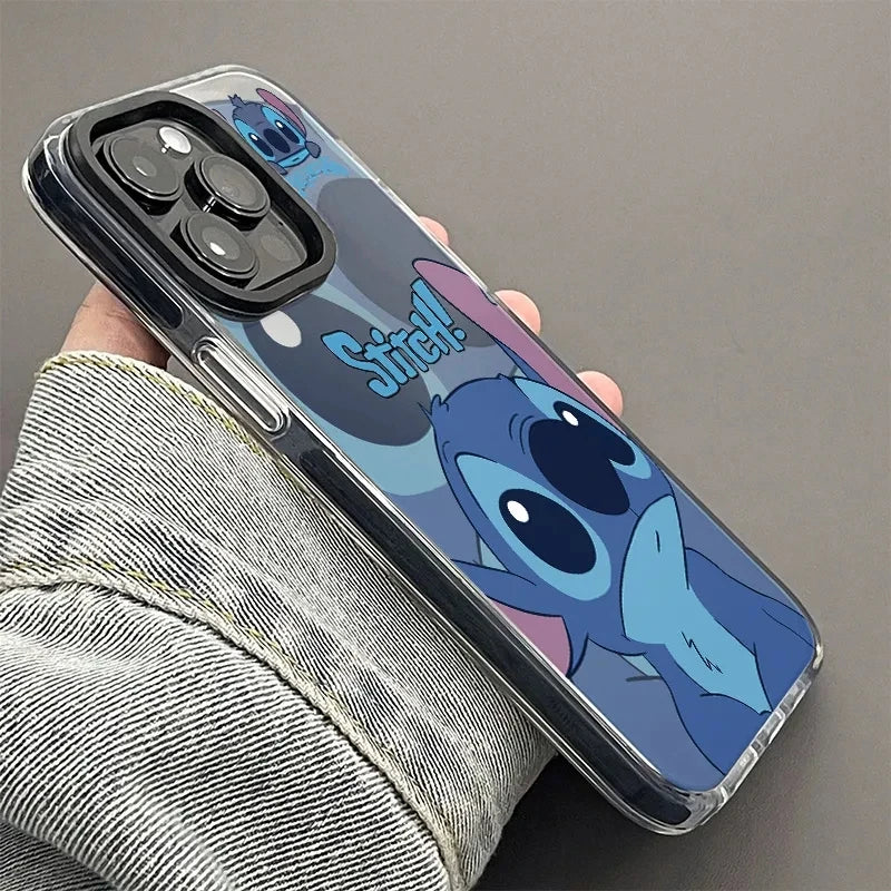 New Stitch Big Eye Cute Phone Case For iPhone