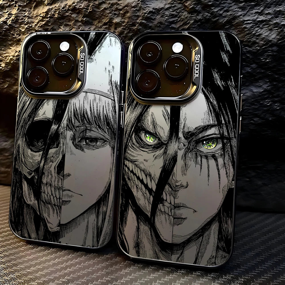 Luxury Hot Anime Attack On Titan Phone Case iPhone