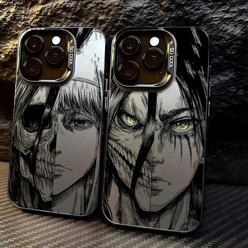 Luxury Hot Anime Attack On Titan Phone Case iPhone