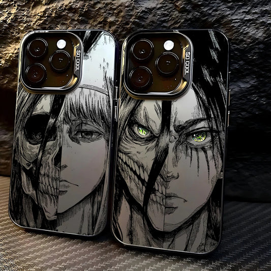 Luxury Hot Anime Attack On Titan Phone Case iPhone
