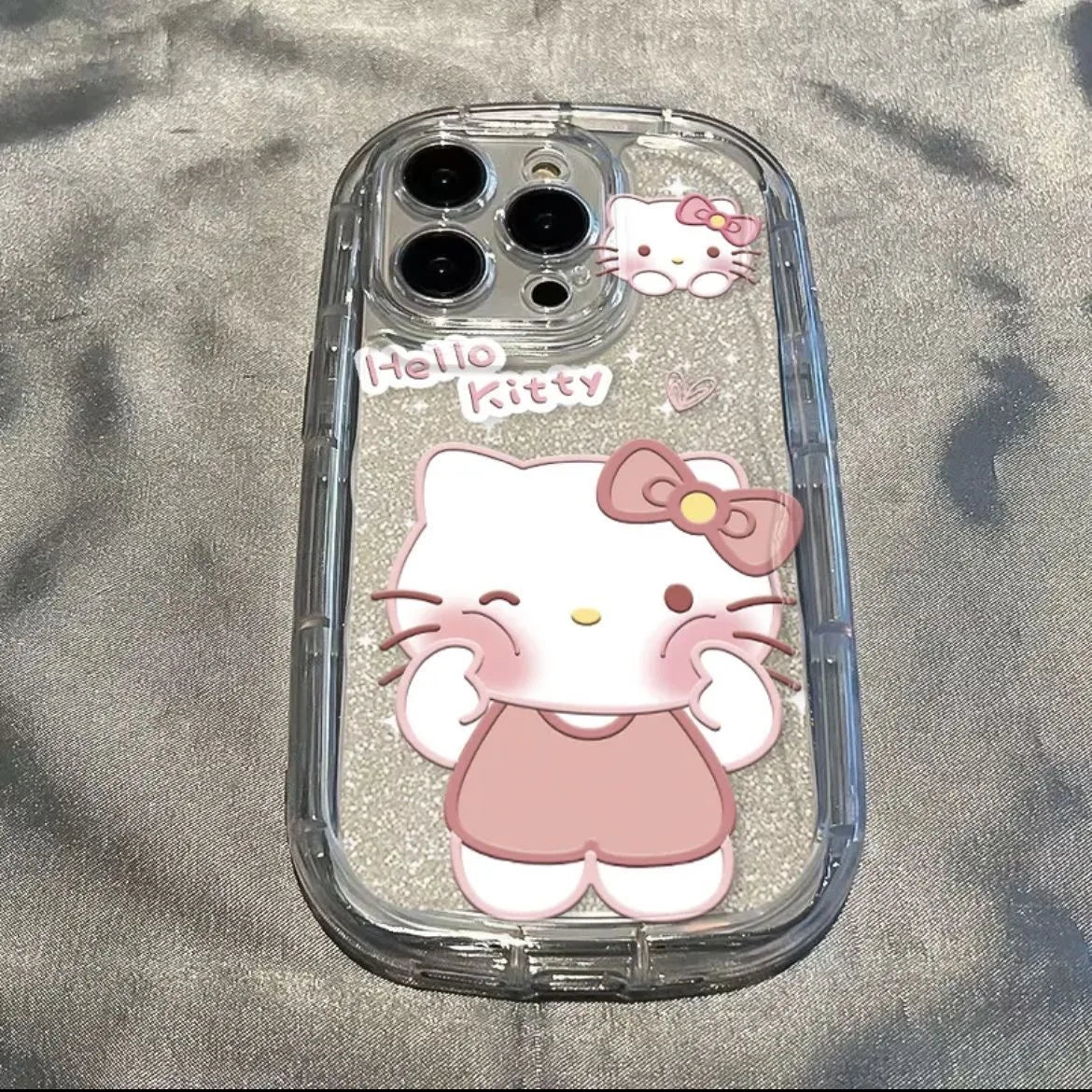 Hello Kitty Pink Cute Phone Case For iPhone