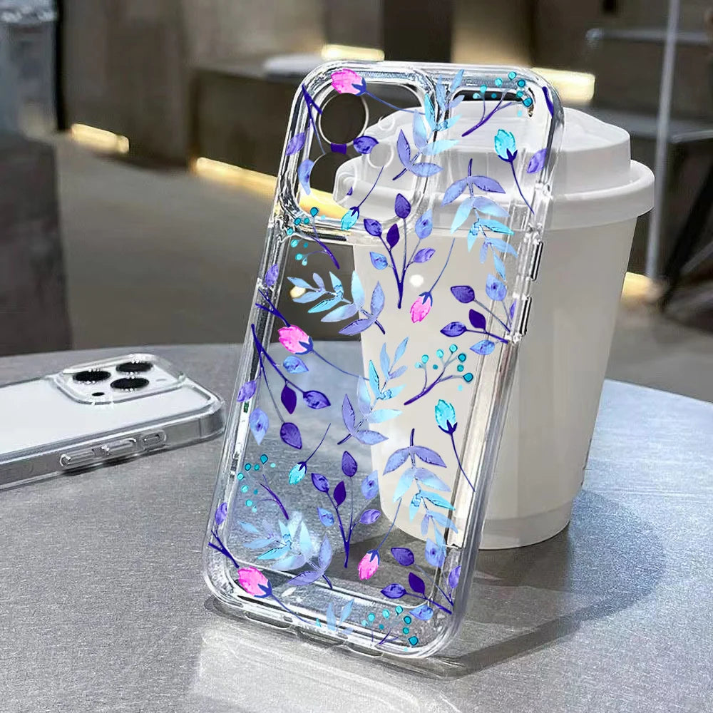 Abstract Plants Flower Phone Case