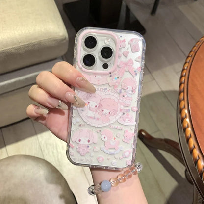 Cute Cartoon Gemini Lamb My Melody Phone Case