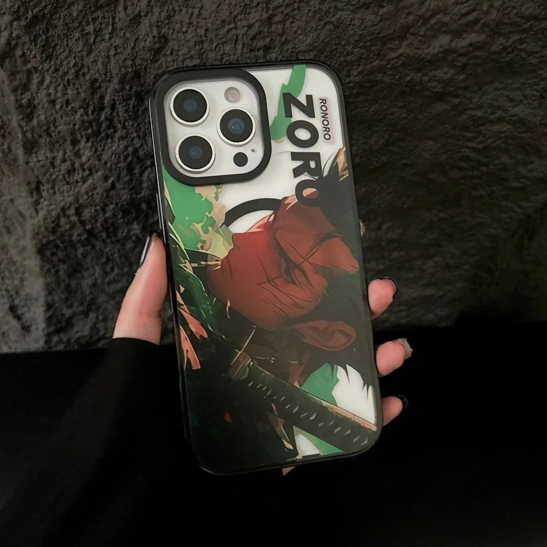 One Piece Luffy Zoro Phone Case For iPhone