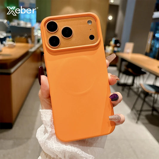 New Liquid Magnetic Silicone Case For iPhone