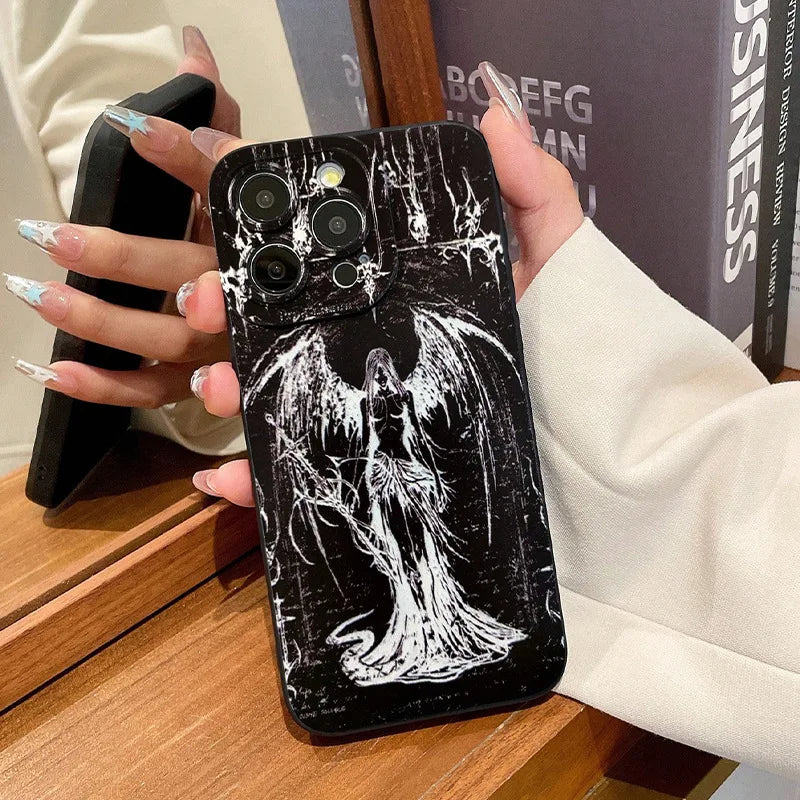 Angel Pattern Design  Phone Case For iPhone