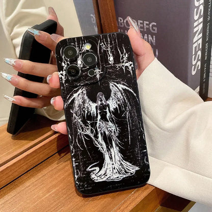 Angel Pattern Design  Phone Case For iPhone