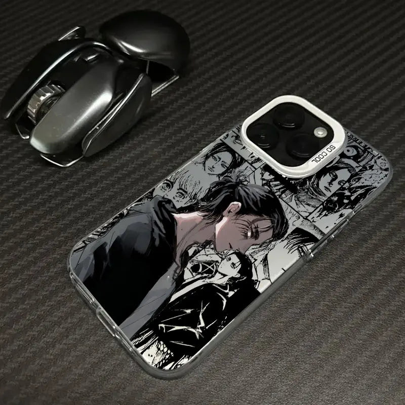 Anime Japanese Attack On Titan Eren Yeager Coque For iPhone