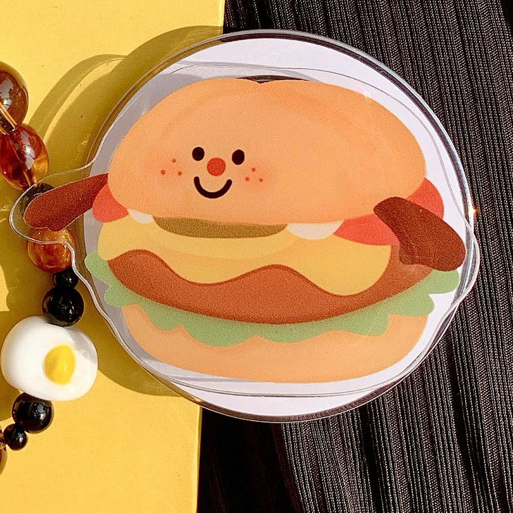 Kawaii Bread Magnetic Stand Holder Phone Case