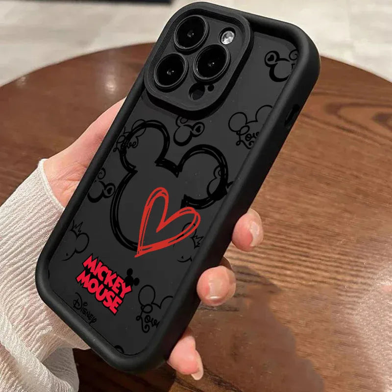 Mickey Minnie Love Disney Mouse Phone Case For iPhone
