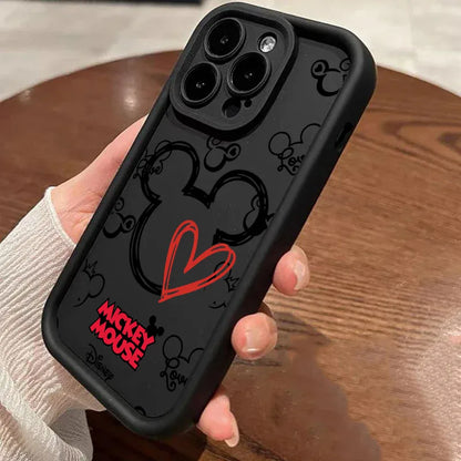 Mickey Minnie Love Disney Mouse Phone Case For iPhone